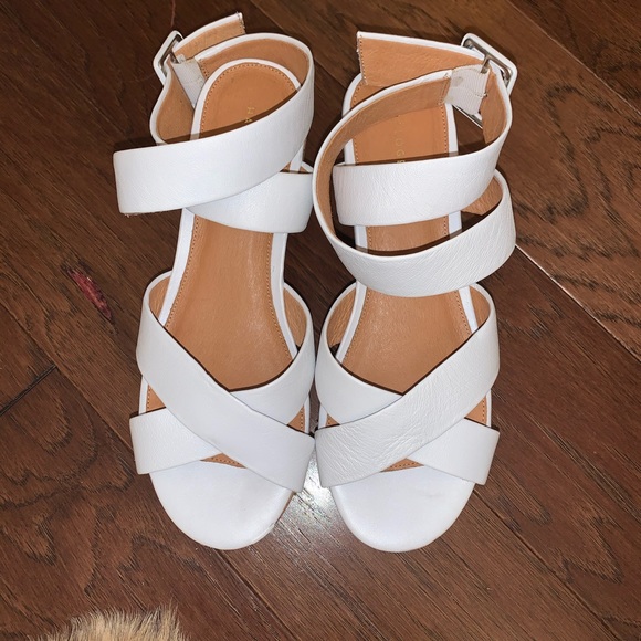 White Halogen platform sandals - Picture 1 of 7